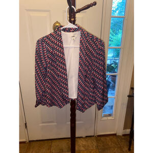 Women's Cato Blazer S Red Blue